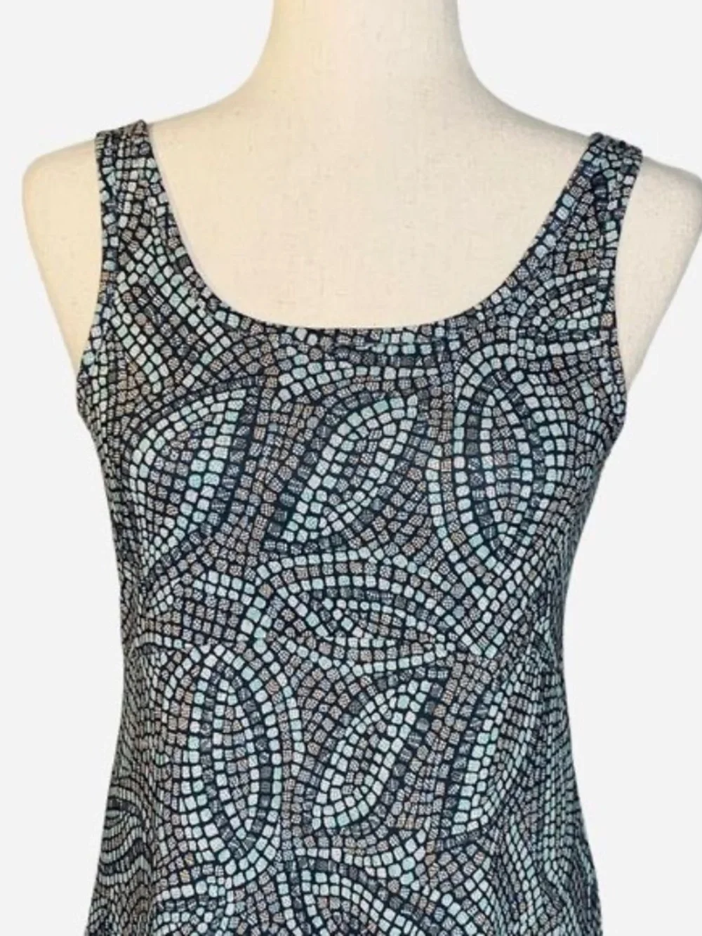 Columbia Freezer III PFG Mosaic Maxi Dress Small - Picture 3 of 7